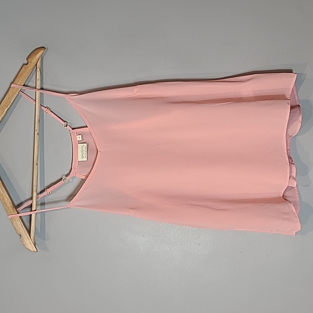 Spartina 449 Light Pink Spaghetti Strap Cami